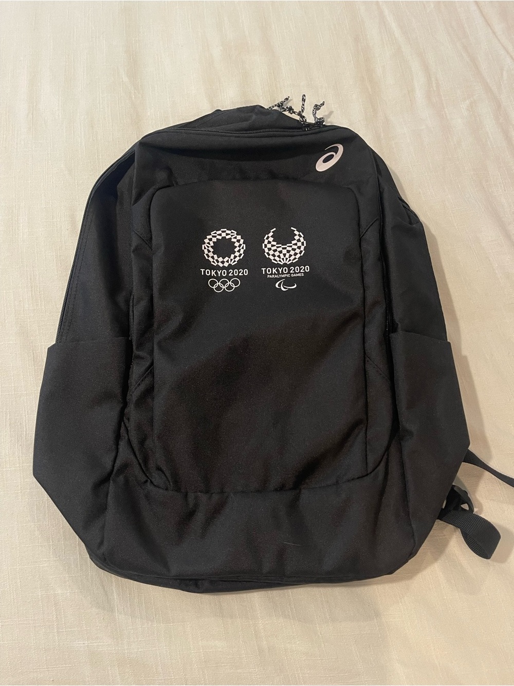 Asics Black Men's Tokyo 2020 Logo Backpack